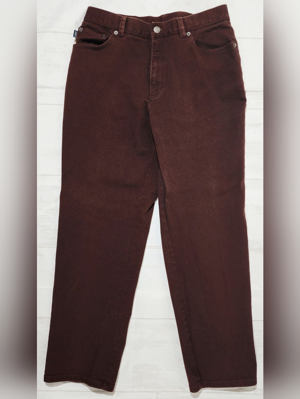 Vintage Lauren Jeans Co. Brown Denim Pants 12P
